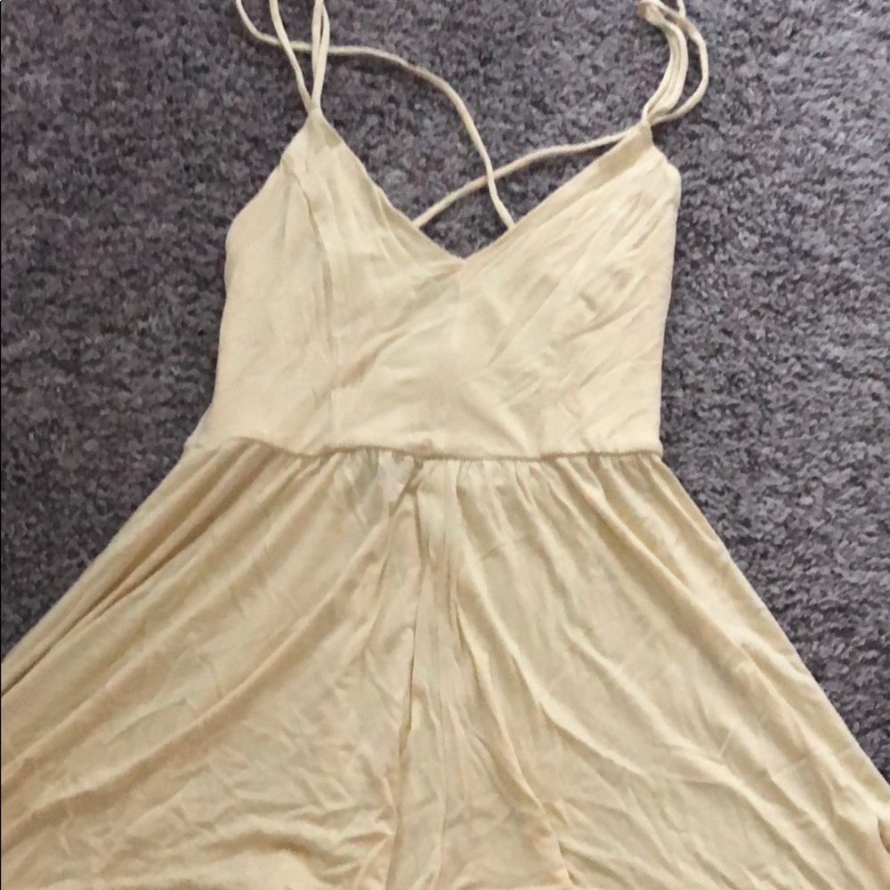 Yellow romper